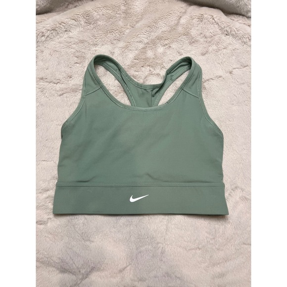 Nike Other - Nike Dri-FIT Sports Bra Womens Large Sage Green Excellent Racerback Workout